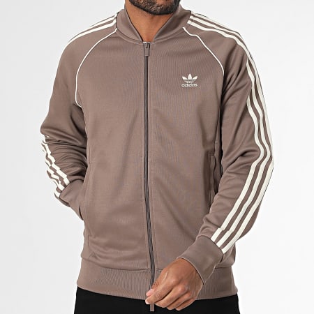 adidas ブラウン レザージャケット M adidas originals】W PU PADDED JACKET ジャケット (adidas/レザー