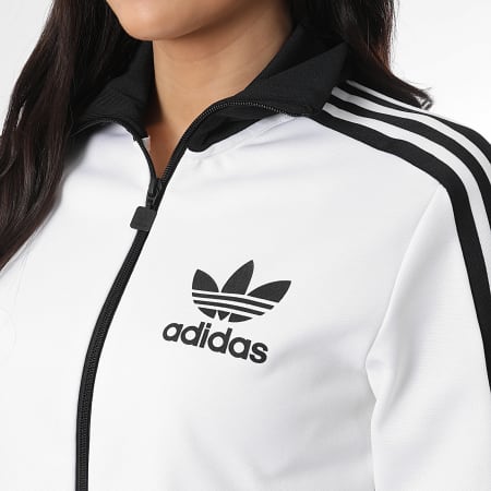 Veste adidas femme blanche et noir online