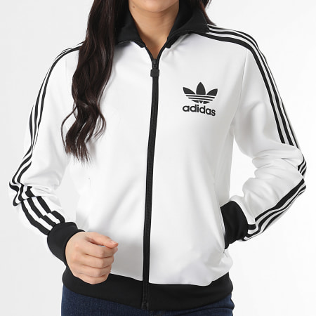 Veste adidas noir et blanc femme top