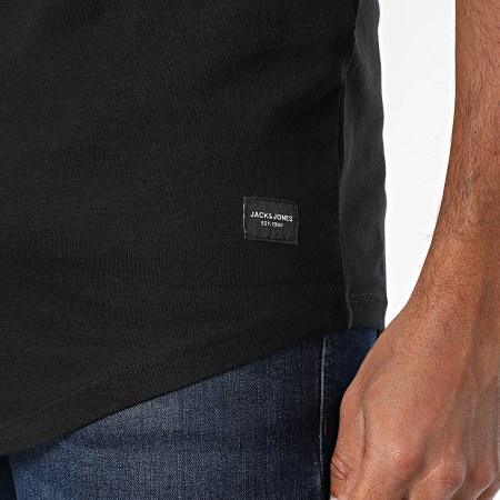 Jack And Jones - Lote de 5 camisetas oversize Noa Blanco Negro