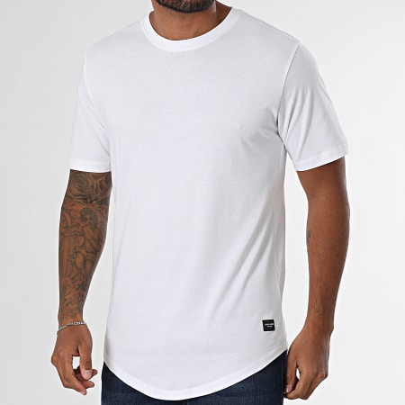Jack And Jones - Lote de 5 camisetas oversize Noa Blanco Negro