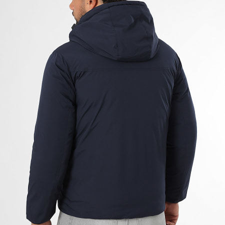 LBO - Parka Courte Capuche 0002 Bleu Marine