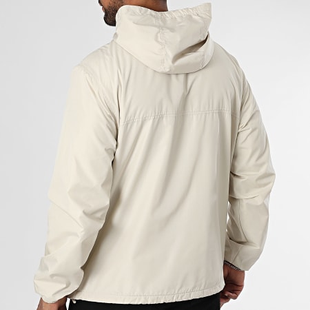 Tommy Jeans - Veste Zippée Capuche Fleece Lined Chicago 1130 Beige