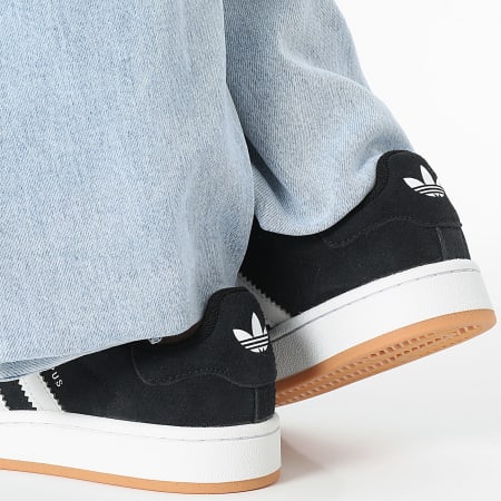 Adidas Originals - Baskets Femme Campus 00s J JP7621 Core Black Grey One Footwear White