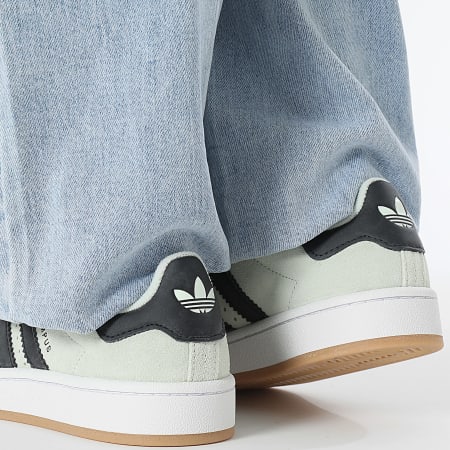 Adidas Originals - Baskets Femme Campus 00s W JQ7413 Linen Green Core Black Footwear White