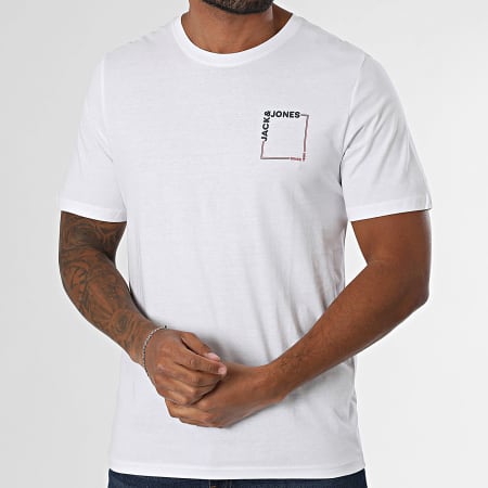 Jack And Jones - Lote de 2 camisetas Verner Oversize Blanco Negro
