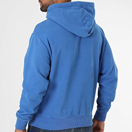 Tommy Jeans - Sweat Capuche Vintage Varsity 0263 Bleu Roi