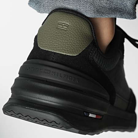 Tommy Hilfiger - Baskets Retro Runner Seasonal 5328 Black