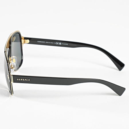 Versace - Lunettes De Soleil VE2199 Noir Doré