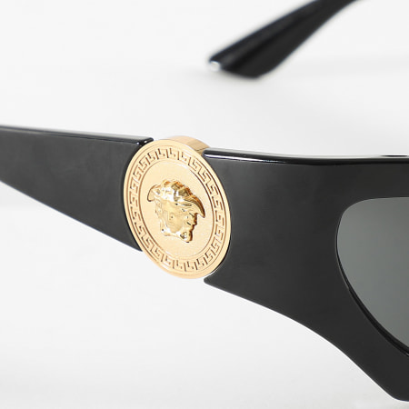 Versace - Lunettes De Soleil 0VE4450 Noir Doré
