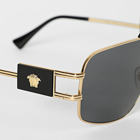 Versace - Lunettes De Soleil VE2251 Noir Doré