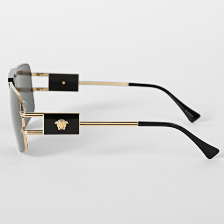 Versace - Lunettes De Soleil VE2251 Noir Doré
