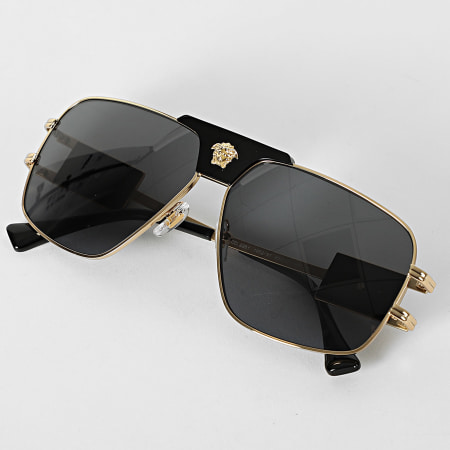 Versace - Lunettes De Soleil VE2251 Noir Doré