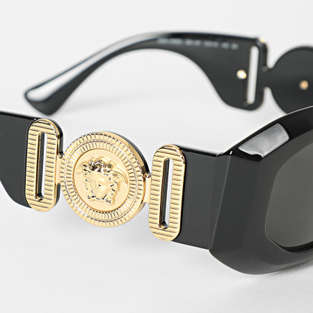 Versace - Lunettes De Soleil VE4425 Noir Doré