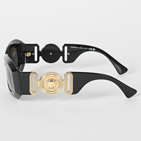 Versace - Lunettes De Soleil VE4425 Noir Doré