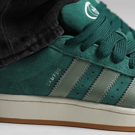 Adidas Originals - Baskets Campus 00s JH8794 Collegiate Green Zilver Groen Off White