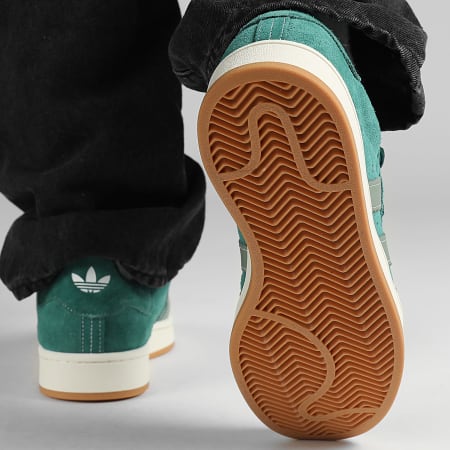 Adidas Originals - Baskets Campus 00s JH8794 Collegiate Green Zilver Groen Off White