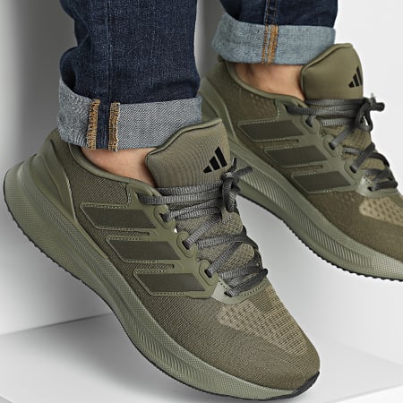 Adidas Sportswear - Baskets Ultrarun 5 IE8789 Olive Strata Shadow Olive Footwear White