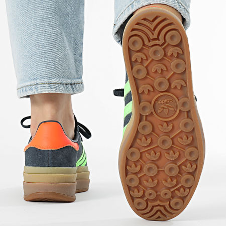 Adidas Originals - Baskets Femme Gazelle Bold W JH9667 Aurora Ink Solar Orange Gum 5