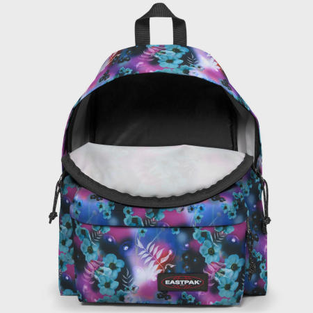 Eastpak - Sac A Dos Padded Pak'r Dreamy Flowers Violet Bleu