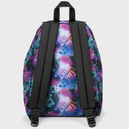 Eastpak - Sac A Dos Padded Pak'r Dreamy Flowers Violet Bleu