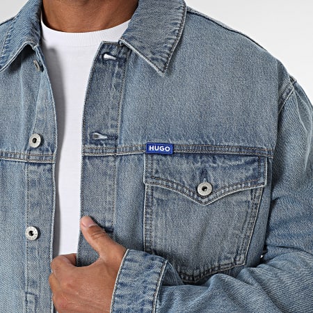 Hugo Blue - Veste Jean Dex 50529252 Bleu Denim