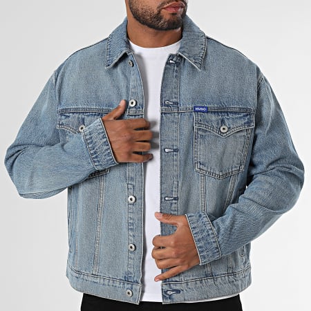 Hugo Blue - Veste Jean Dex 50529252 Bleu Denim