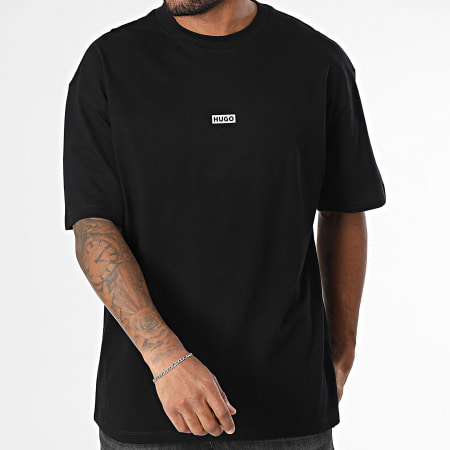 Hugo Blue - Tee Shirt Oversize Nalono 50509776 Noir