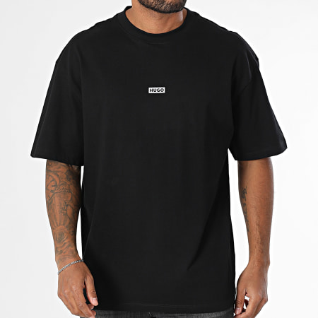 Hugo Blue - Tee Shirt Oversize Nalono 50509776 Noir