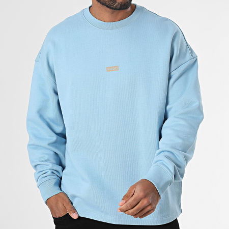 Hugo Blue - Sweat Crewneck Naviu 50510732 Bleu Clair
