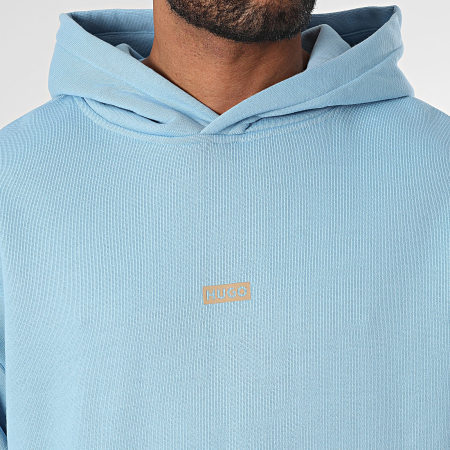 Hugo Blue - Sweat Capuche Nazardo 50510724 Bleu Clair