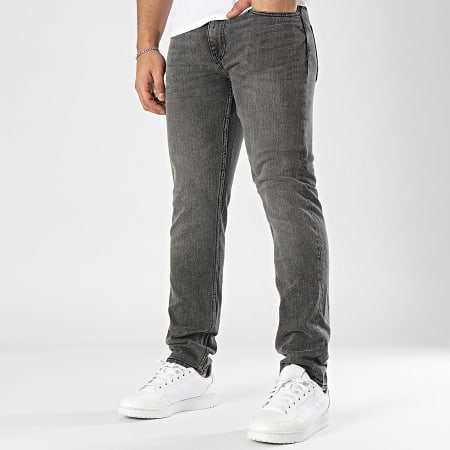 Only And Sons - Jean Slim Loom Noir