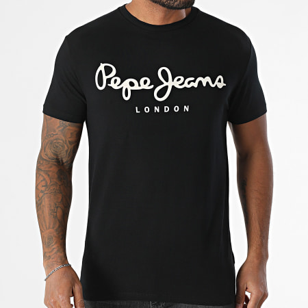 Pepe Jeans - Tee shirt Original Stretch Noir