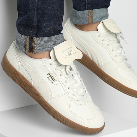 Puma - Sneakers Palermo Premium 401744 Warm White Alpine