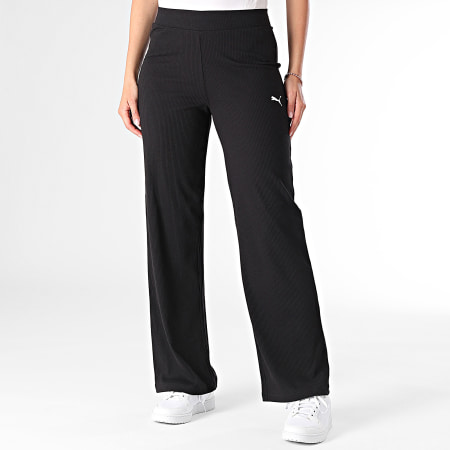 Puma Elevated Pantalones Jogging Mujer 685025 Negro Ryses