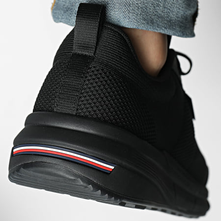 Tommy Hilfiger - Baskets Lightweight Modern Knit Runner 5326 Black