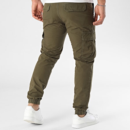 Tommy Jeans - Pantalon Cargo Ryan 0284 Vert Kaki