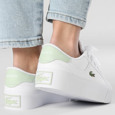 Baskets Femme Ziane Platform 125 White Light Green