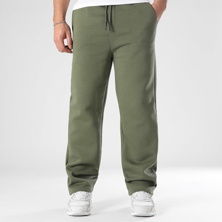 LBO - Pantalon Jogging Large 3718 Vert Kaki