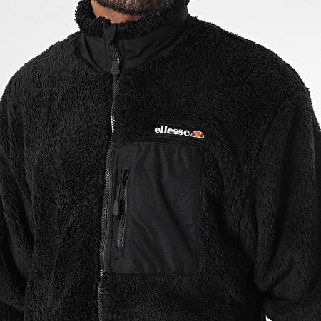 Cervacol Sherpa Fleece Zip Jacket SHZ22305 Black