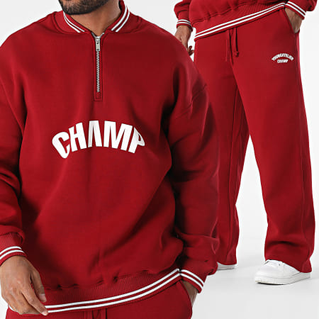 Classic Series - Ensemble De Survetement Rouge