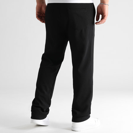 LBO - Pantalon Jogging Texturé Large 1504 Noir