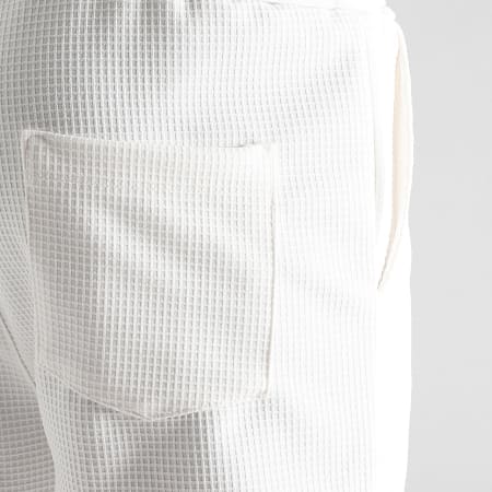 LBO - Pantalon Jogging Texturé Large 1752 Blanc
