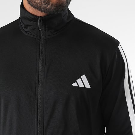 Adidas Sportswear - Ensemble De Survetement A Bandes 3 Stripes JI8858 Noir