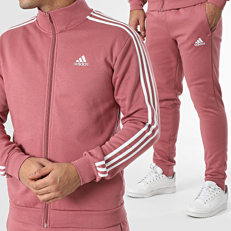 Adidas Sportswear Tuta da ginnastica a 3 strisce IY6661 Rosa Ryses