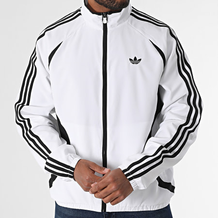 Adidas Originals - Teamgeist Banded Zip Jacket JP1116 White - Ryses