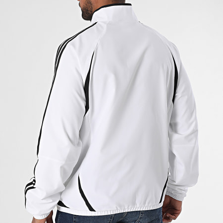 Adidas Originals - Veste Zippée A Bandes Teamgeist JP1116 Blanc