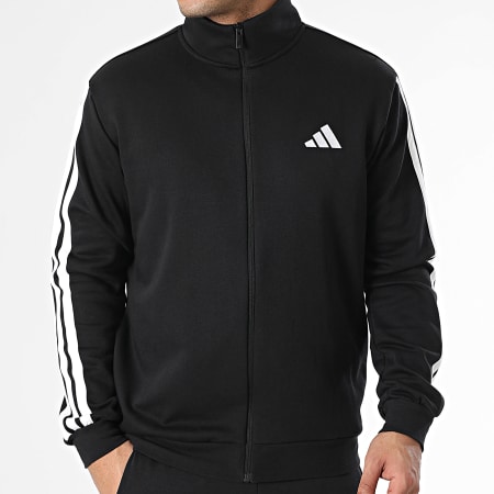 Adidas Sportswear - 3 Stripes Track Suit JI8878 Black - Ryses