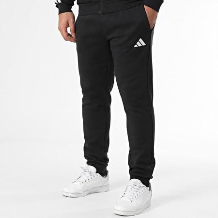 Adidas Sportswear Stripes Track Suit JI8878 Black Ryses