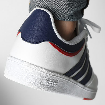 Adidas Sportswear - Baskets Hoops 4.0 JQ9986 Footwear White Dark Blue Team Power Red 2